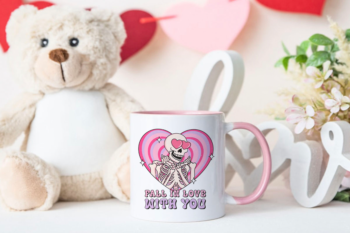 Skeleton Valentine Sublimation, a Seasonal Illustration by LemonDesign (Photo 12 of 13)