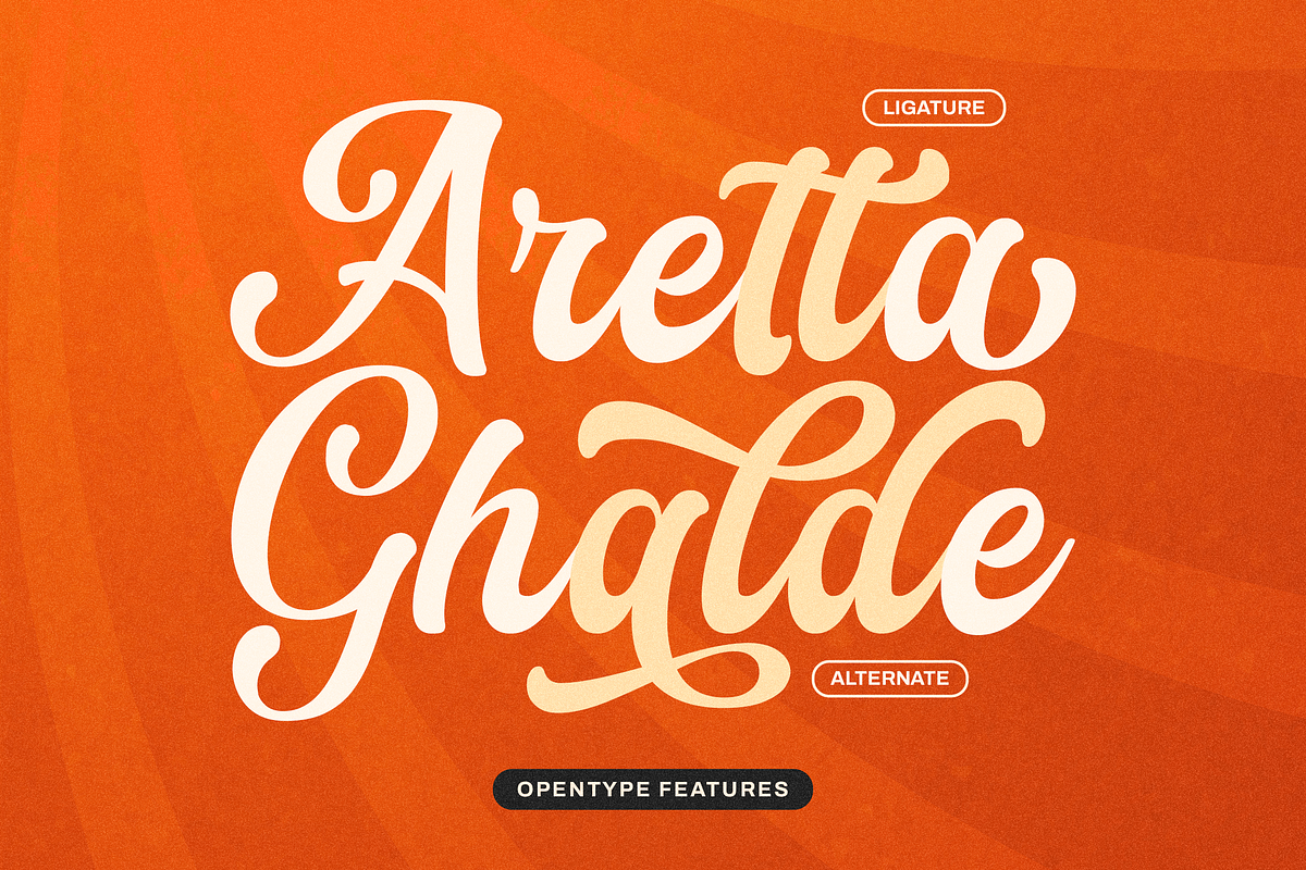 Eudia Elegant Display Script, a Script Font by Portocraft (Photo 8 of 10)