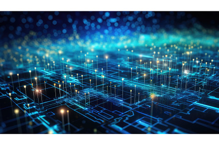 network digital data flow ai, a Background Photo by pikepicture
