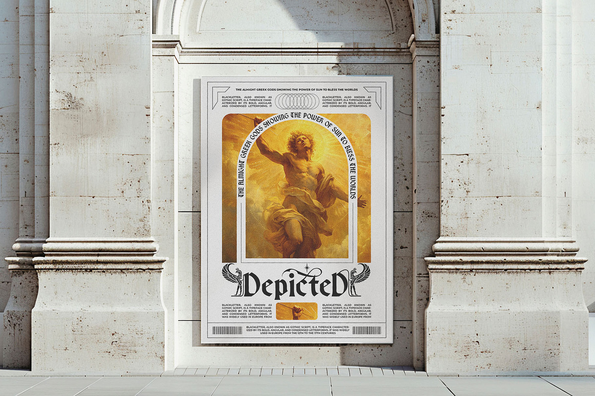 Dreamhour Typeface, a Blackletter Font by alit design (Photo 14 of 20)