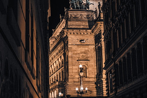 Alley by the National Theatre #1, an Architecture Photo by jakub_kopecky