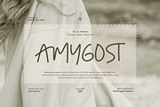 Amygost Handwritten Font, a Handwritten Font by Heinzel Std (Thumbnail 1 of 13)
