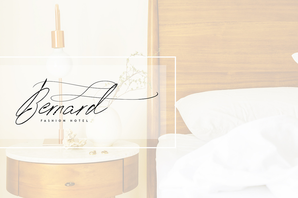 Signature vp - Handwritten font preview 6