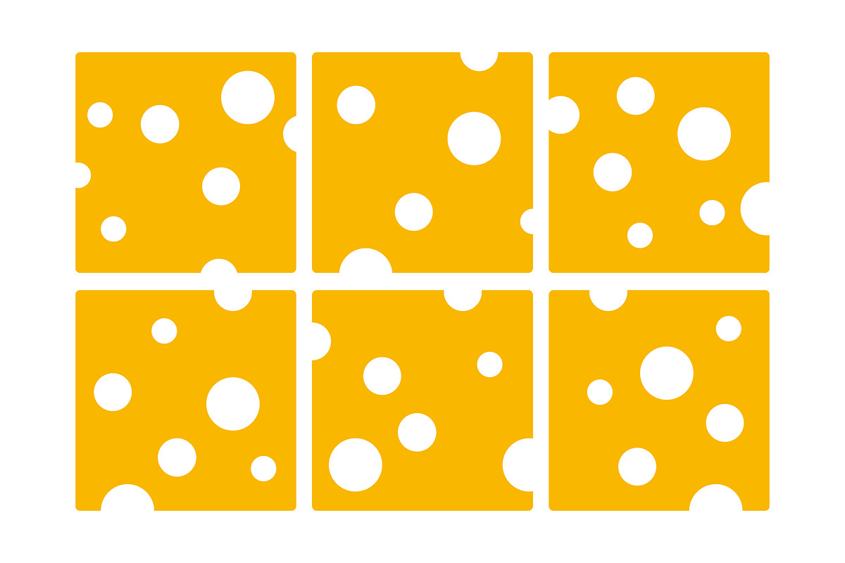 Cheese Slice Vector Illustrations, a Graphic by This For There (Photo 4 of 4)