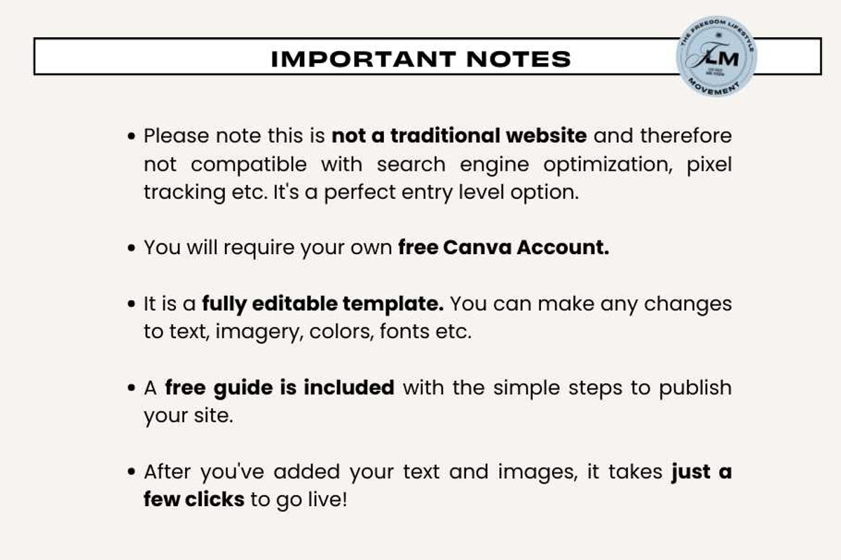 Canva Sales Page - Black and Beige, a Templates & Theme by Freedom Business Shop (Photo 9 of 10)