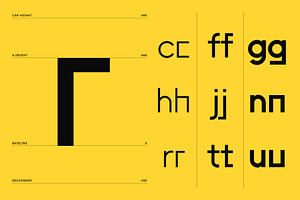 II Vorkurs: Sans Serif Font Family