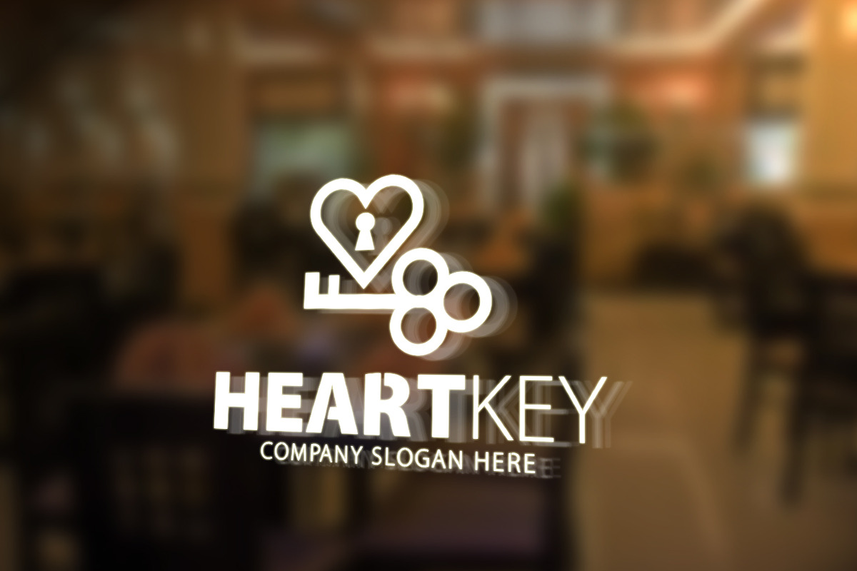 Heart Key Logo, a Branding & Logo Template by Creative Dezing (Photo 5 of 5)