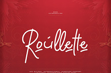 Roullette Handwritten Script Font