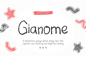 Gianome | Modern Playful Handwritten