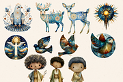 ADAM AND EVE CREATION CLIPART PACK, a Person Illustration by Daring Digies (Thumbnail 7 of 10)