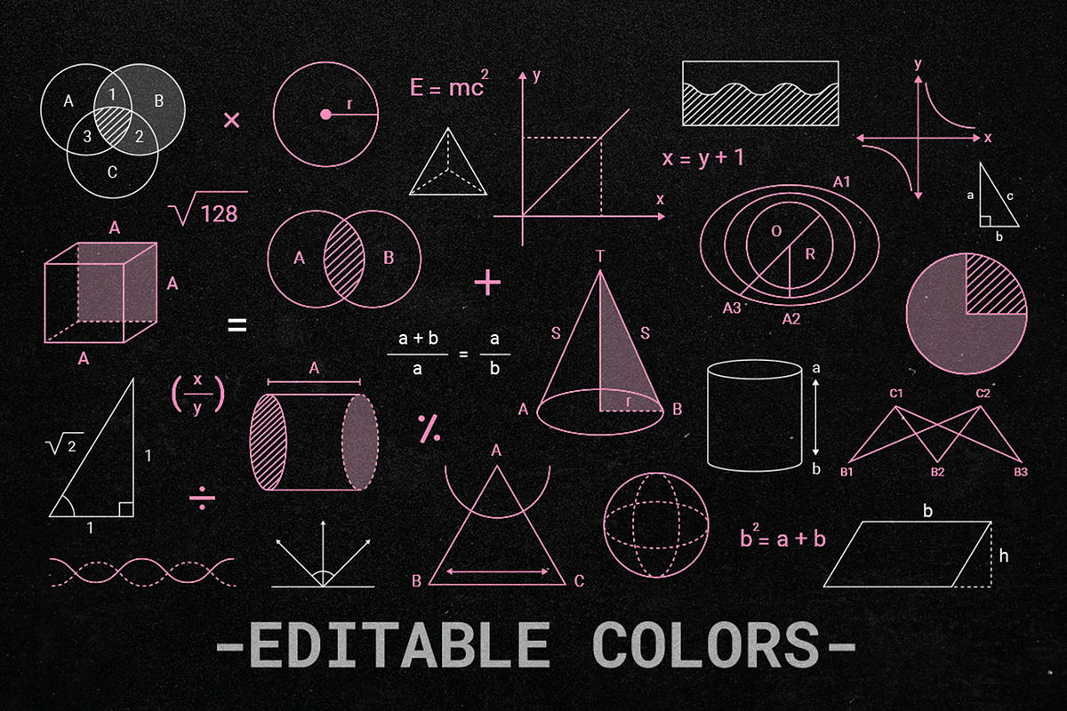Math Elements, an Object Graphic by Pixflow (Photo 5 of 6)