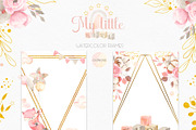 My little girl. Watercolor collectio, an Object Graphic by Ana-Sakuta (Thumbnail 10 of 22)