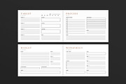 Daily Planner Template Landscape, a Stationery Template by DesignCrest (Thumbnail 6 of 8)