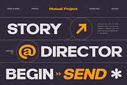 Martix | Sans Serif Font, a Sans Serif Font by Megatype (Thumbnail 5 of 10)
