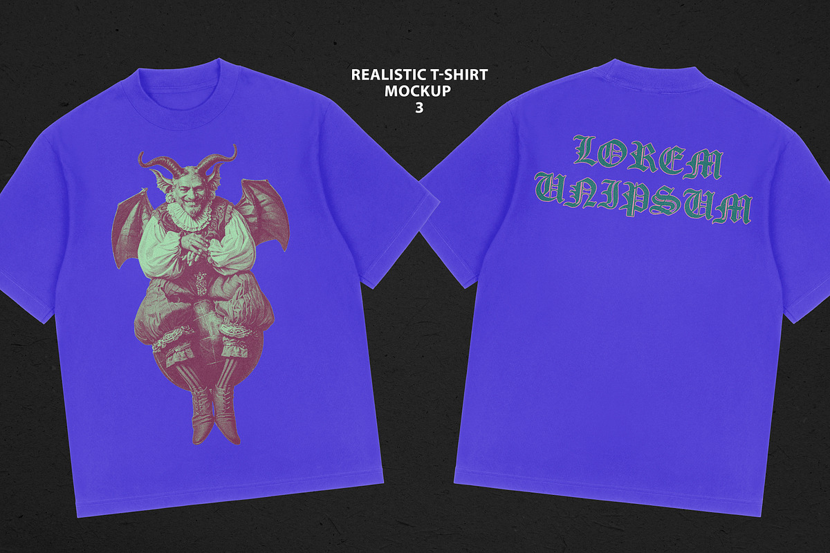 Realistic T-shirt Mockup 3, a Shirt Mockup by Uncentrifuged Pressure (Photo 1 of 4)