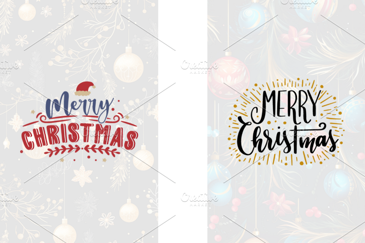 Christmas Card Design Bundle 12, a Card Template by Jay Major Designs (Photo 10 of 10)