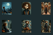 The Gloomy Girl Chronicles, a Decorative Illustration by Vika_Softlife (Thumbnail 2 of 5)