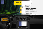 6 Car air freshener Mockup Aroma, a Merchandise Mockup by GraphicVil (Thumbnail 2 of 11)