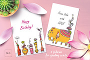 Indian Flowers - 55 objects+, an Illustration by Zooza Art (Thumbnail 6 of 9)