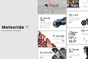 Meteoride - Keynote Template