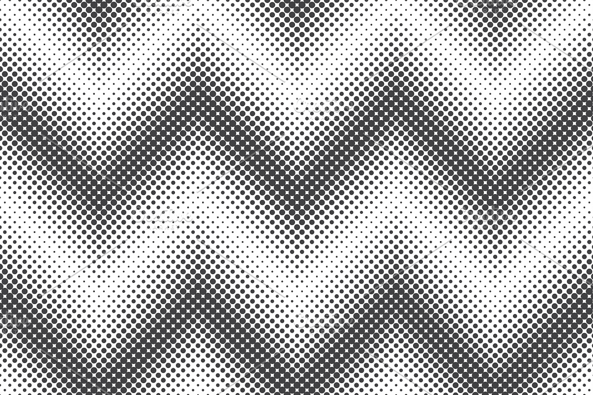 Halftone seamless patterns, a Pattern Graphic by pattern shop (Photo 2 of 7)