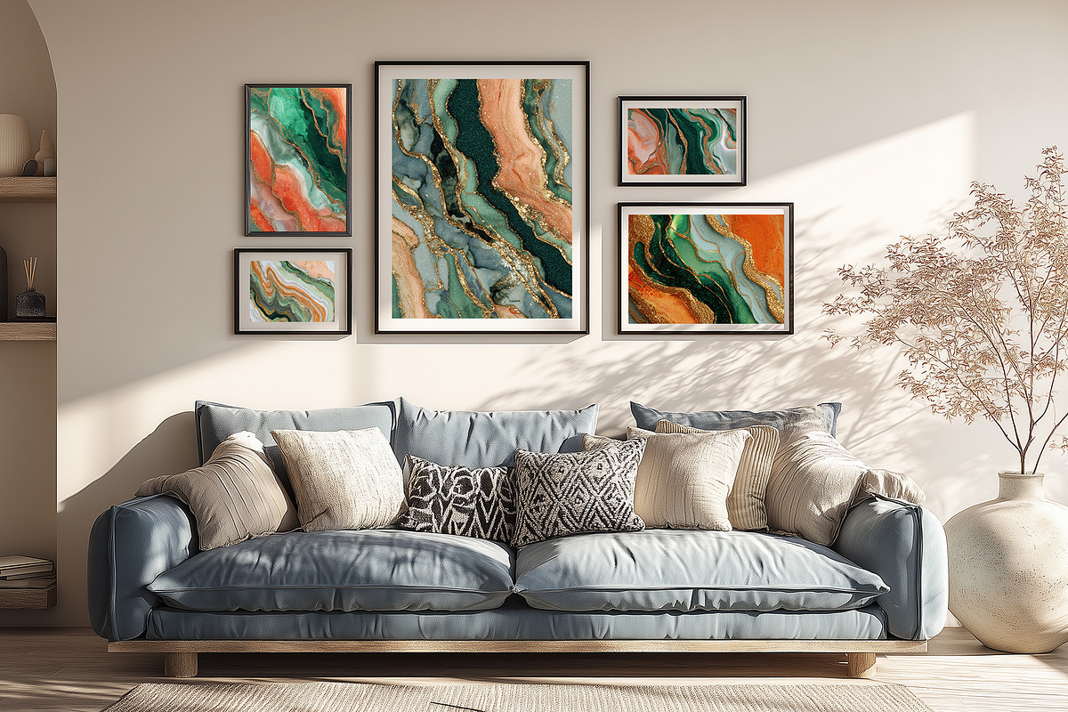 Luxury Marble Illustration, a Decorative Illustration by Housui Patterns (Photo 12 of 12)