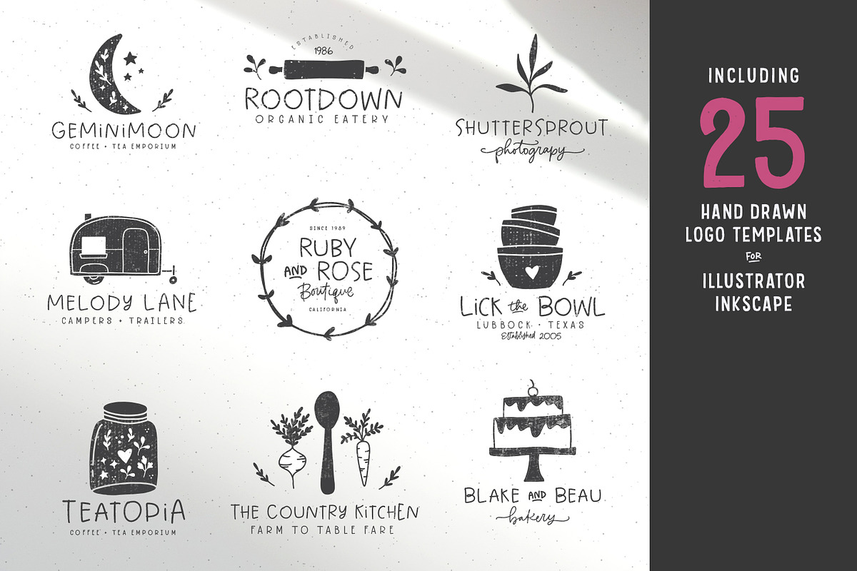 Sweetcreme Font & Logo Collection preview 6