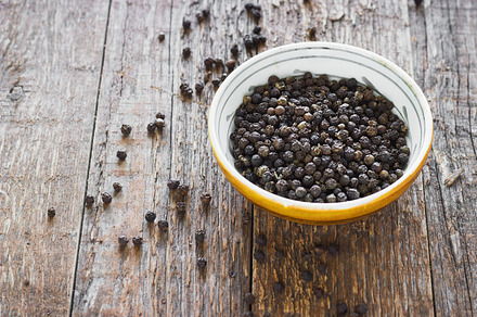 Bowl of black pepper featuring pepper, black, and spice, a Food & Drink Photo by AksanaYasi