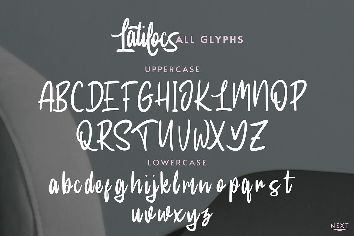 Latilocs - Fresh Script Font, a Script Font by Inspiratype (Photo 5 of 5)