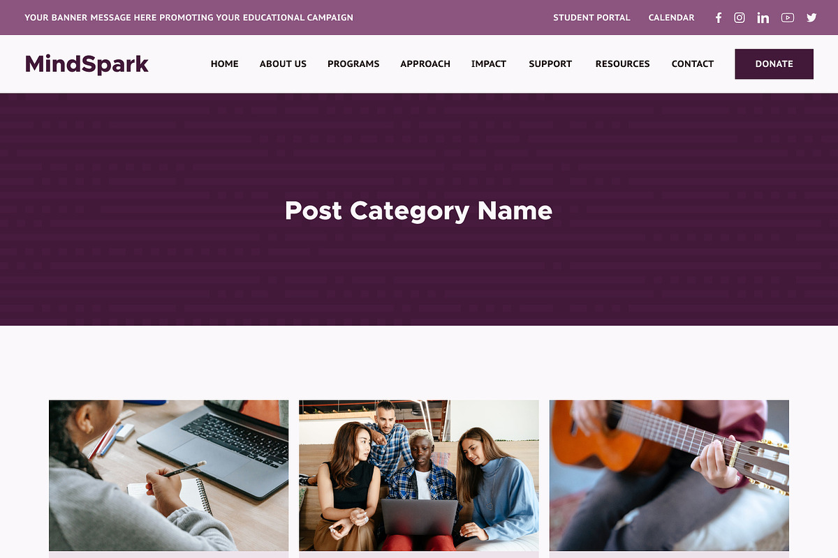 Education Showit Website Template, a WordPress Template by Studio Humankind (Photo 11 of 20)