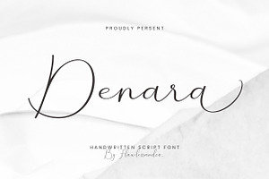 Denara - Lovely Script