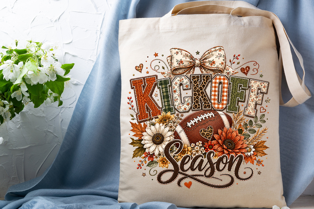 Kickoff Season Sublimation PNG,, a Seasonal Illustration by Layerology (Photo 3 of 4)