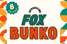 Fox Bunko : 8 Font Style