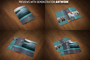 Premium Bi-Fold Brochure Mockups, a Print Template by Illusiongraphic (Thumbnail 4 of 5)