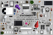 Hero Stationery Mockup Creator, a Books & Magazine Mockup by Andre28 (Thumbnail 1 of 5)