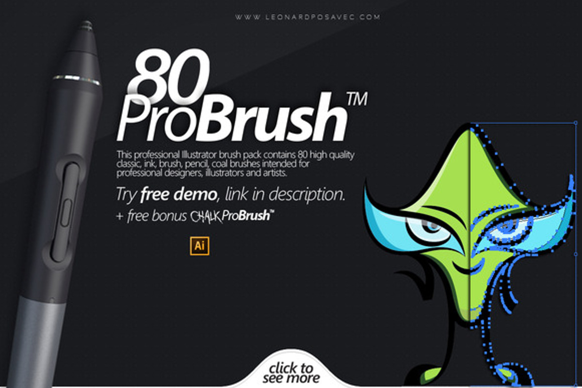 792 BRUSHES - ProBrush™ BUNDLE -76%, a Brush Add-On by Leonard Posavec (Photo 2 of 9)