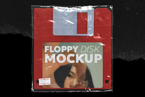 Floppy Disk Mockup