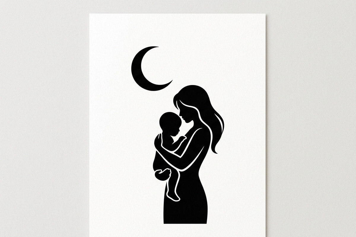 loving mother and children, a Person Illustration by Amazin_art (Photo 5 of 46)