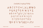 Cheops, a Sans Serif Font by Damelev (Thumbnail 11 of 11)