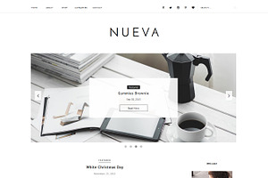 Blogger Template Responsive - Nueva