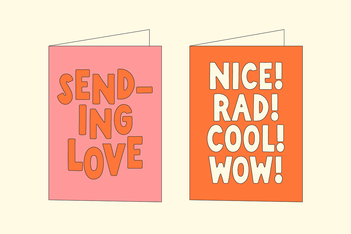 Very Font Family - Handmade Retro, a Sans Serif Font by Studio Funshop by Kelli (Photo 9 of 21)
