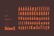 Oui Shiver, a Sans Serif Font by Oui Studio (Thumbnail 8 of 10)