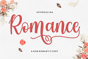 Romance Script, a Script Font by Cut Story (Thumbnail 1 of 8)