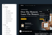 Aroma - E Commerce Website, a Landing Page Template by SLAB! Design (Thumbnail 2 of 5)