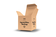 Opened Box Mockup, a Product Mockup by DigitAuras (Thumbnail 2 of 3)