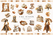 Fall Season Collection, a Seasonal Illustration by PeDe Designs (Thumbnail 6 of 32)