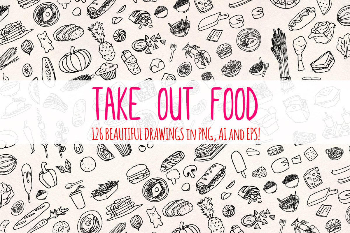 Kitchen Food Part 2 Vector Bundle, a Food Illustration by Violet LeBeaux (Photo 2 of 3)