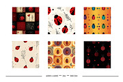 Ladybug Retro Art Style Patterns, a Pattern Graphic by karenfoleyphoto (Thumbnail 6 of 11)