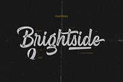 Brightside, a Script Font by NUGS (Thumbnail 3 of 9)