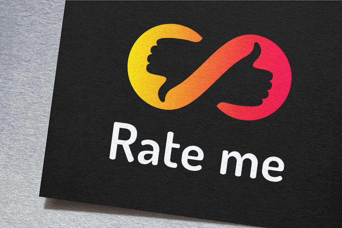 Rate me Logo, a Branding & Logo Template by IKarGraphics